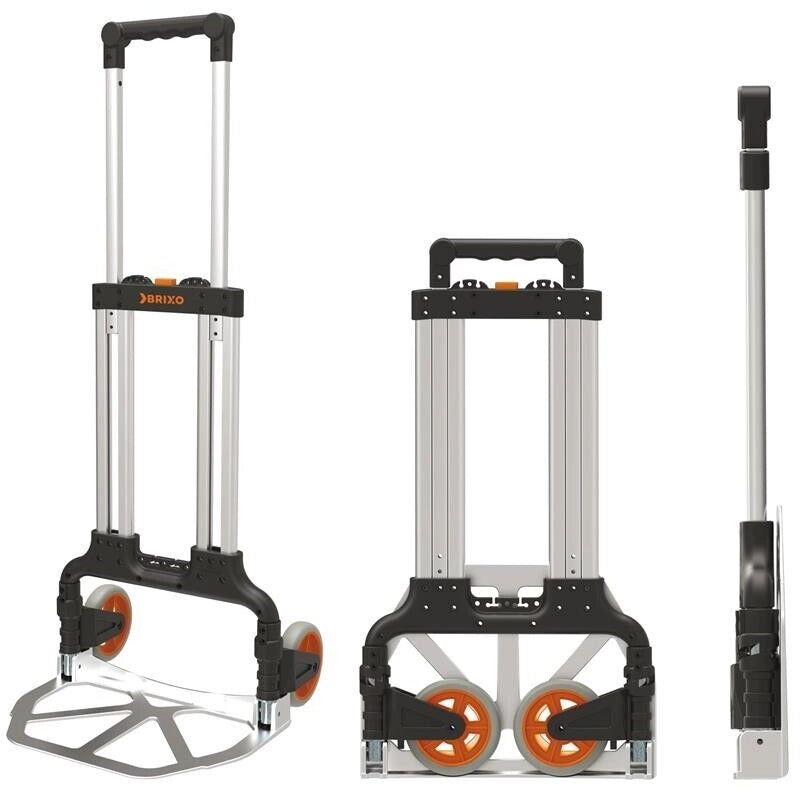ALU BRIXO KOMPACT CARRELLO PORTAPACCHI CON PORTATA MASSIMA DAN 70KG