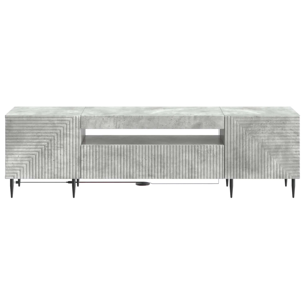 Mobile TV LED Grigio Cemento Legno ingegnerizzato 896908