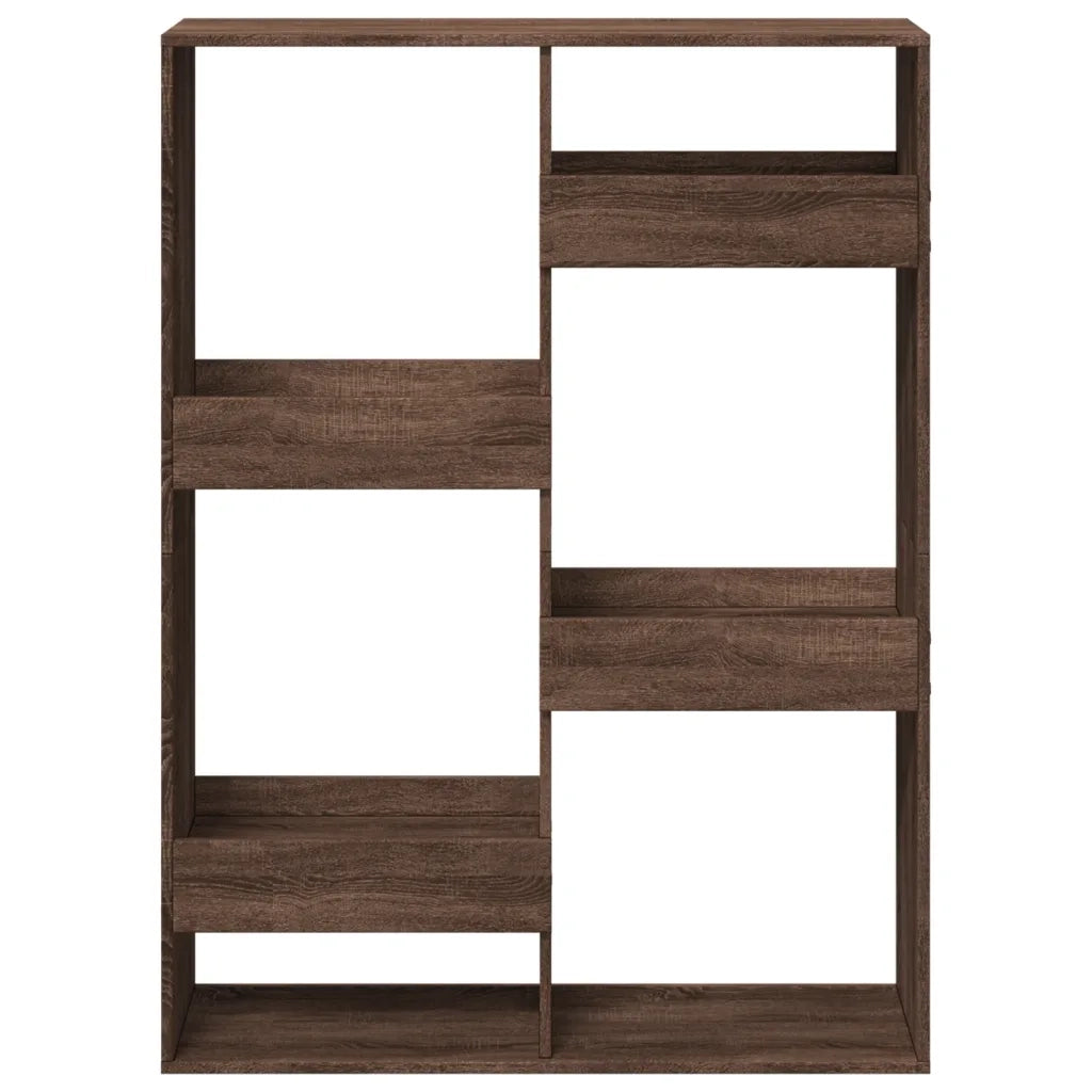 Divisorio Rovere Marrone 100x33x135 cm in Truciolato 3309561