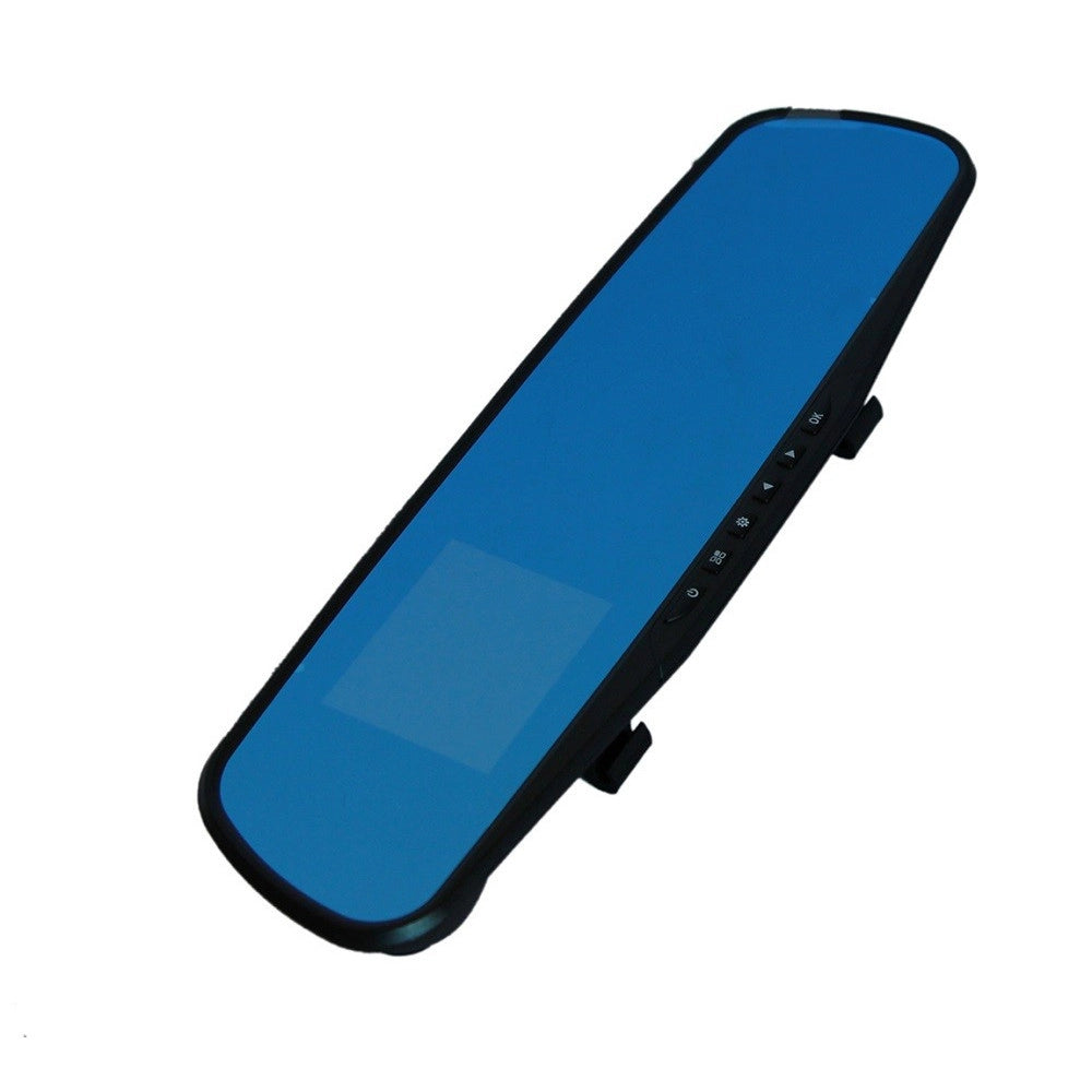 Trade Shop - Specchietto Retrovisore Monitor Dvr Registra Video Telecamere Frontale 120° 2.8" -