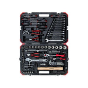 Gedore Red R46003100 Set Utensili 100 Pezzi con Cricchetto Reversibile 1-4'' e 1-2'' Valigetta Metallica colore Rosso