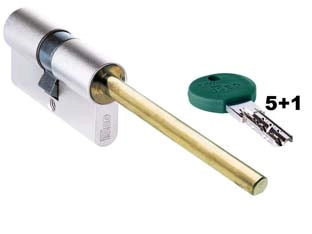 CILINDRO EUROPEO DOPPIO PROFILO R700 PER POMOLO 82R76- - mm.60 centrato (30+30) (82R76D0309C.H526) - 1 pezzi ISEO