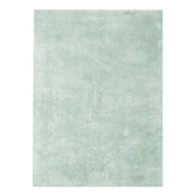Tappeto a pelo lungo Bali 100 in poliestere blu pastello