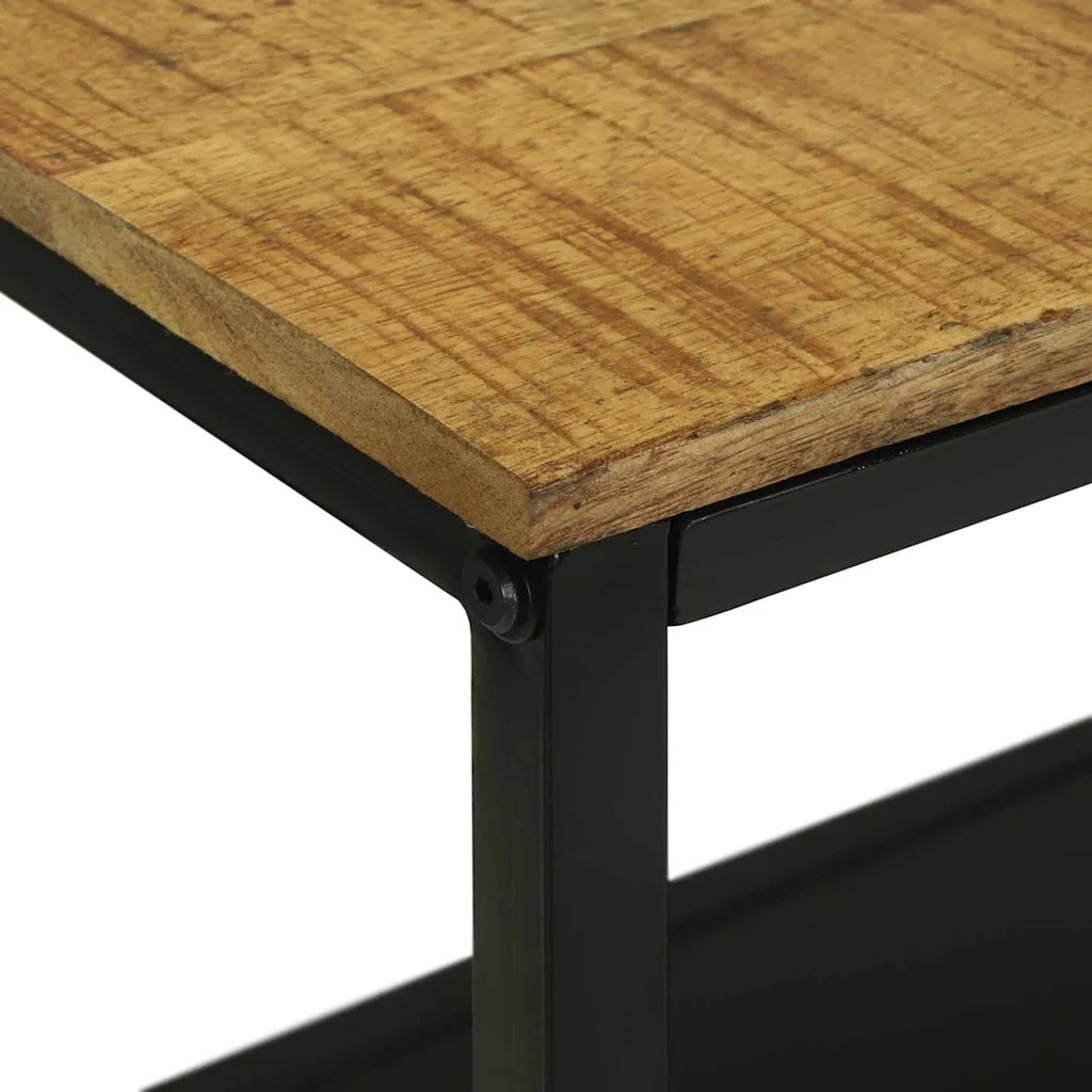 Libreria-Scaffale per Libri-Mobile di Stoccaggio 70 x 35 x 110 cm Legno massello di mango 306087