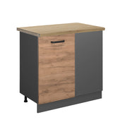 Vicco Mobile ad angolo cucina Quercia dorata 86 cm , PL Rovere