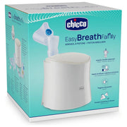 Chicco Easy Breath Family Aerosol a Pistone Neonati Bambini e Adulti Ampolla Breath-Enhanced Maschere Silicone Dispositivo Medico 0 Mesi+