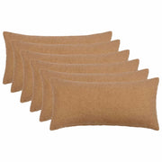 Federa 6 pcs HEERLEN Beige 40 x 80 cm Bouclé 909953