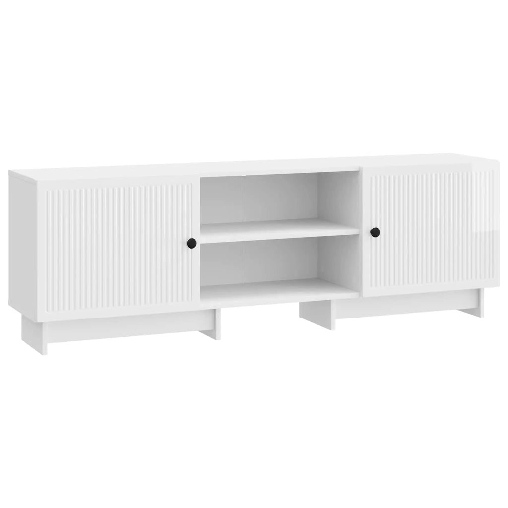 Mobile TV 150 x 31 x 50 cm Bianco Lucido Legno ingegnerizzato 893999