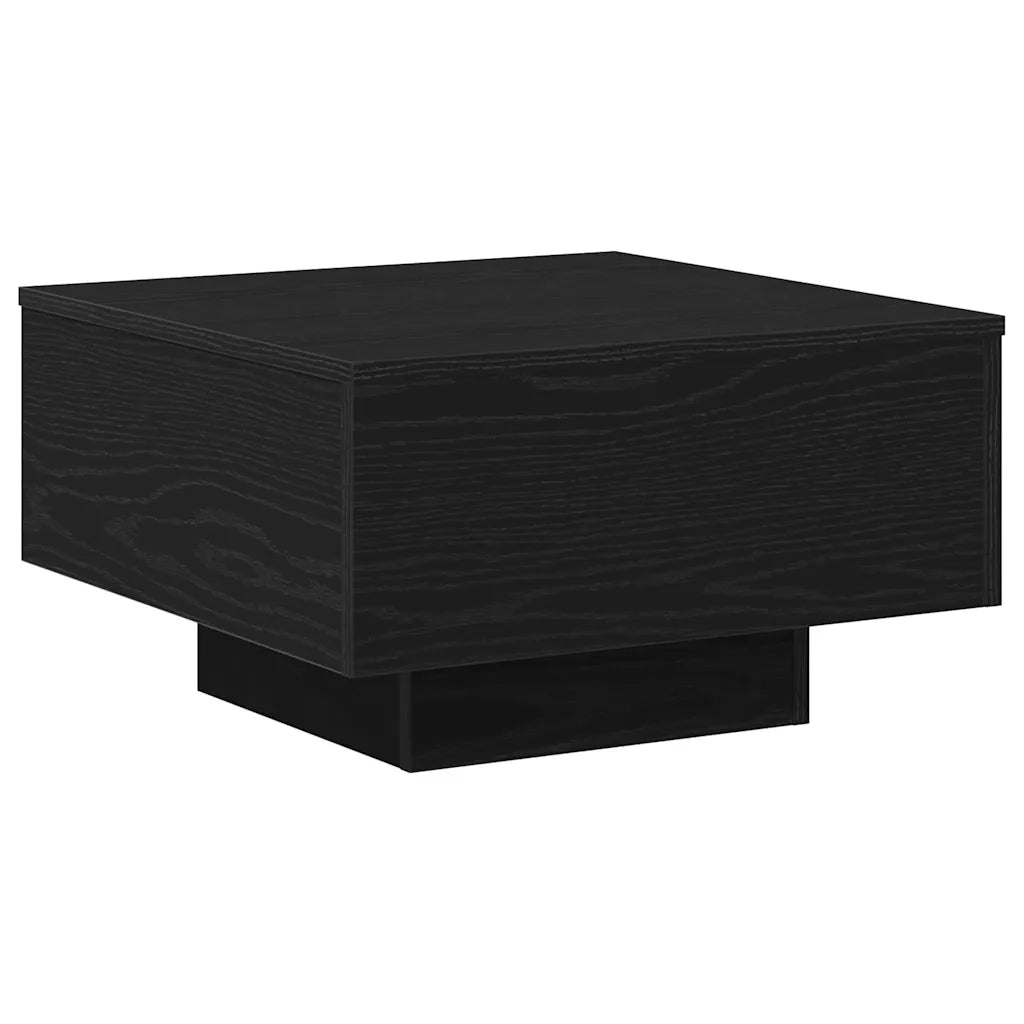 Tavolino da salotto Rovere Nero 55 x 55 x 31 cm 862993