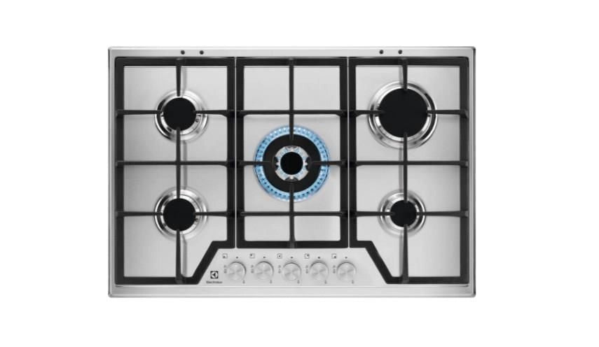 Electrolux KGS7536SX Piano cottura a gas Serie 600 Slim Line 75cm