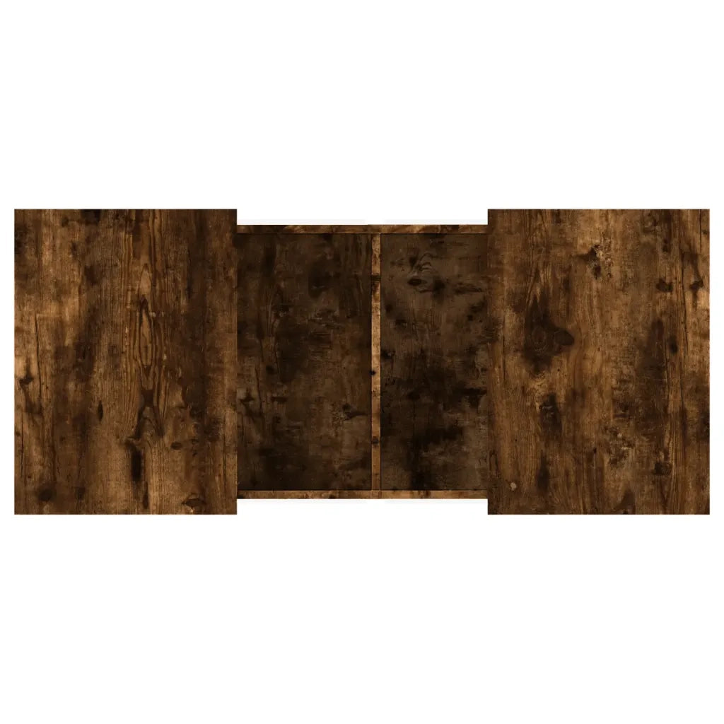 Tavolino da salotto | Tavolino da caff¨¨ | Tavolino da Soggiorno Rovere Fumo 80x55x40 cm Legno Multistrato