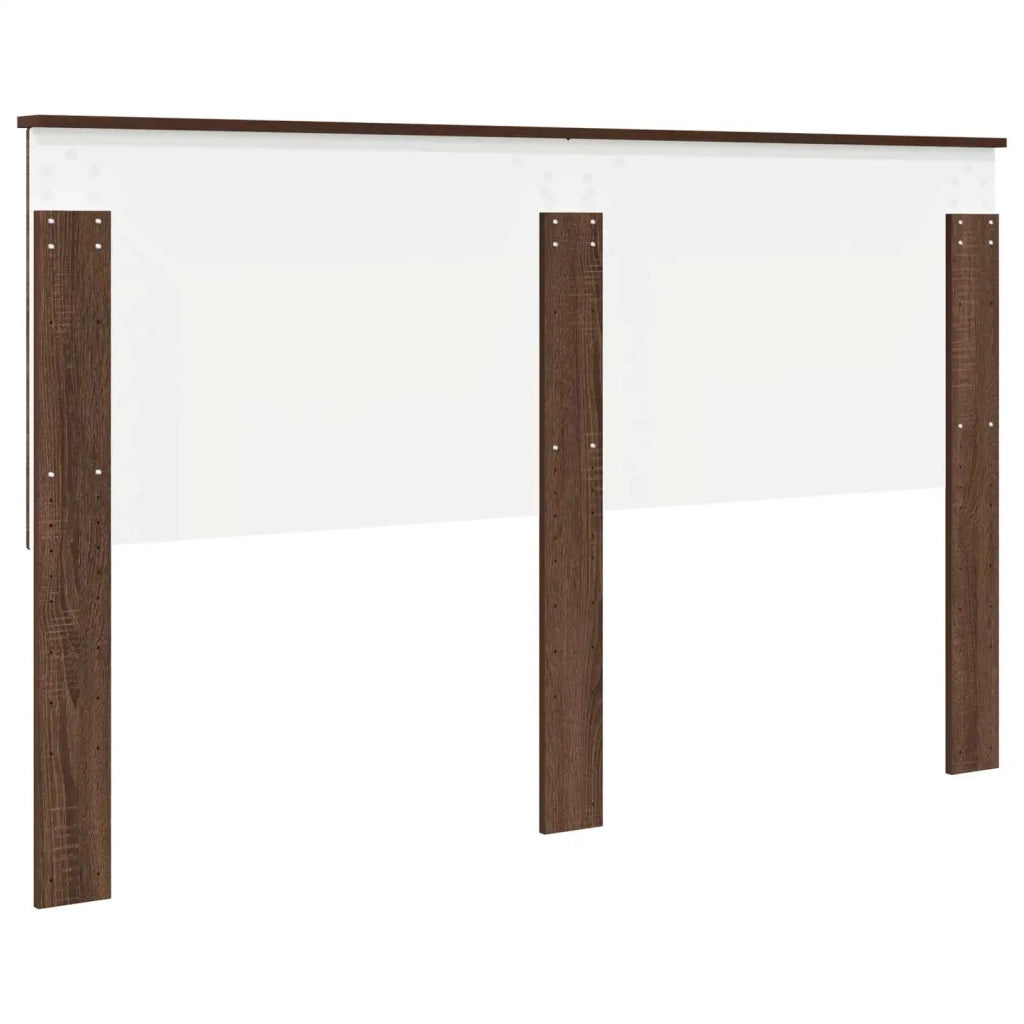Testiera con testiera Rovere Marrone 160 cm Legno multistrato 887744