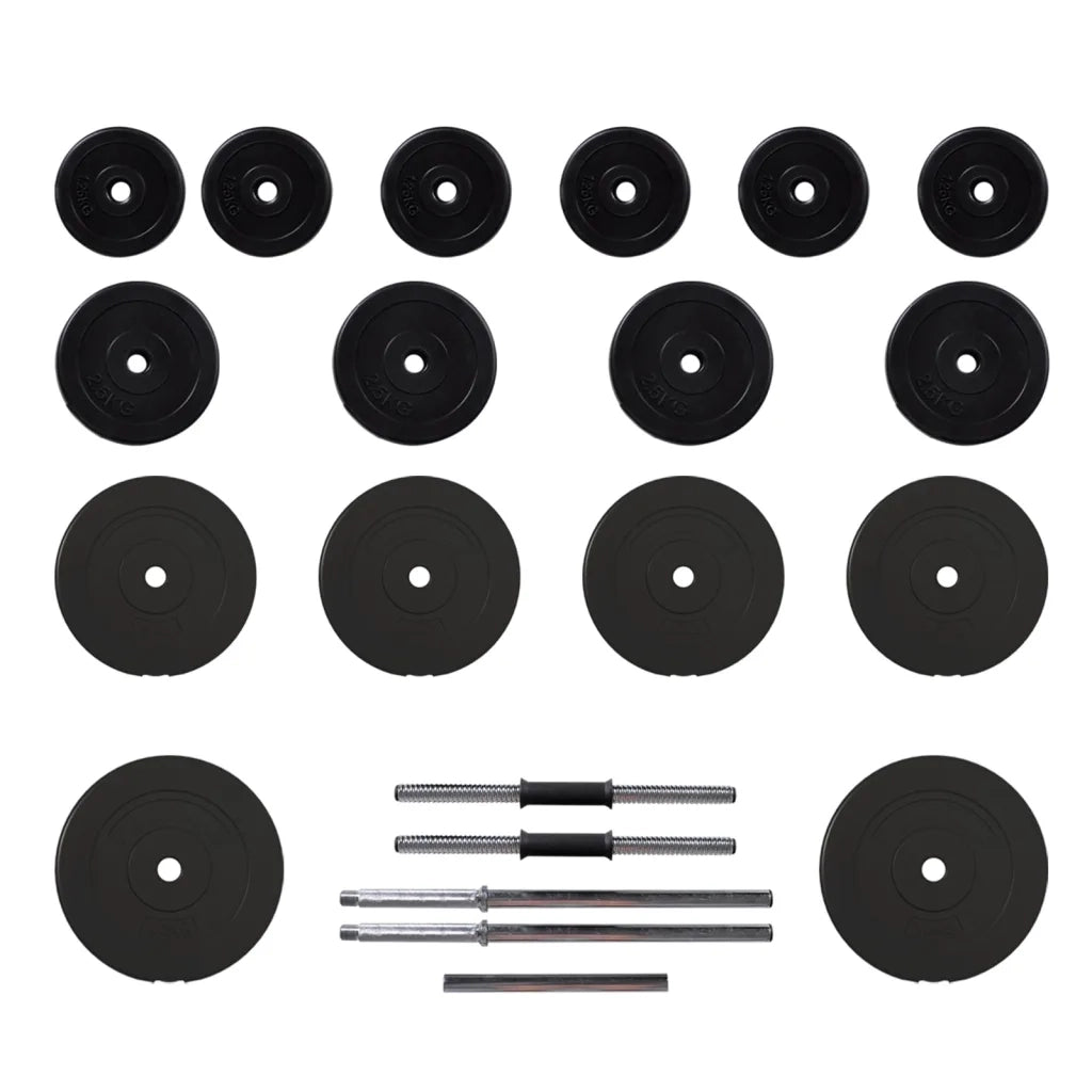 Set Bilanciere e Manubri con Dischi 60 kg CFW6126756