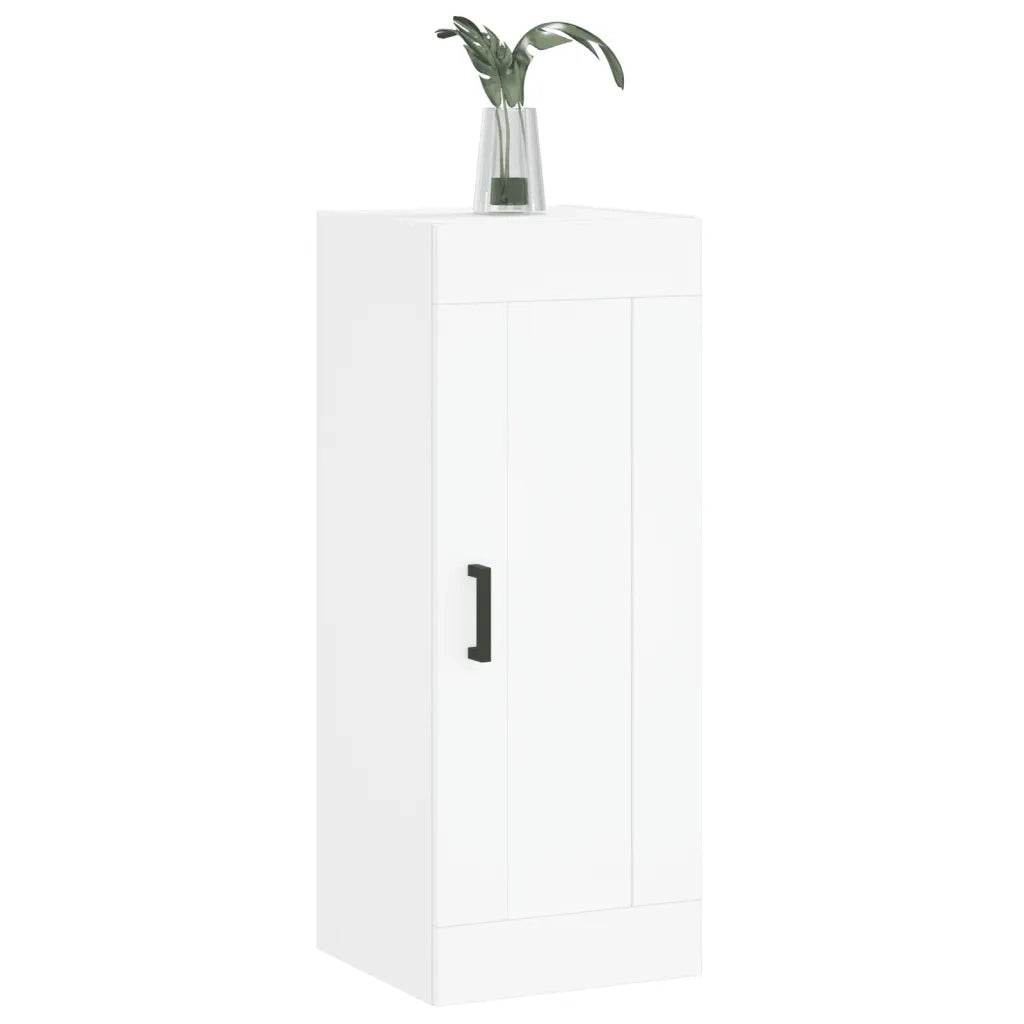 Armadietto a Muro Bianco 34,5x34x90 cm in Legno Multistrato 830500