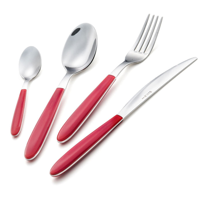 Servizio Set di Posate 24 pezzi in Acciaio Inox Eme Vero Nero 1