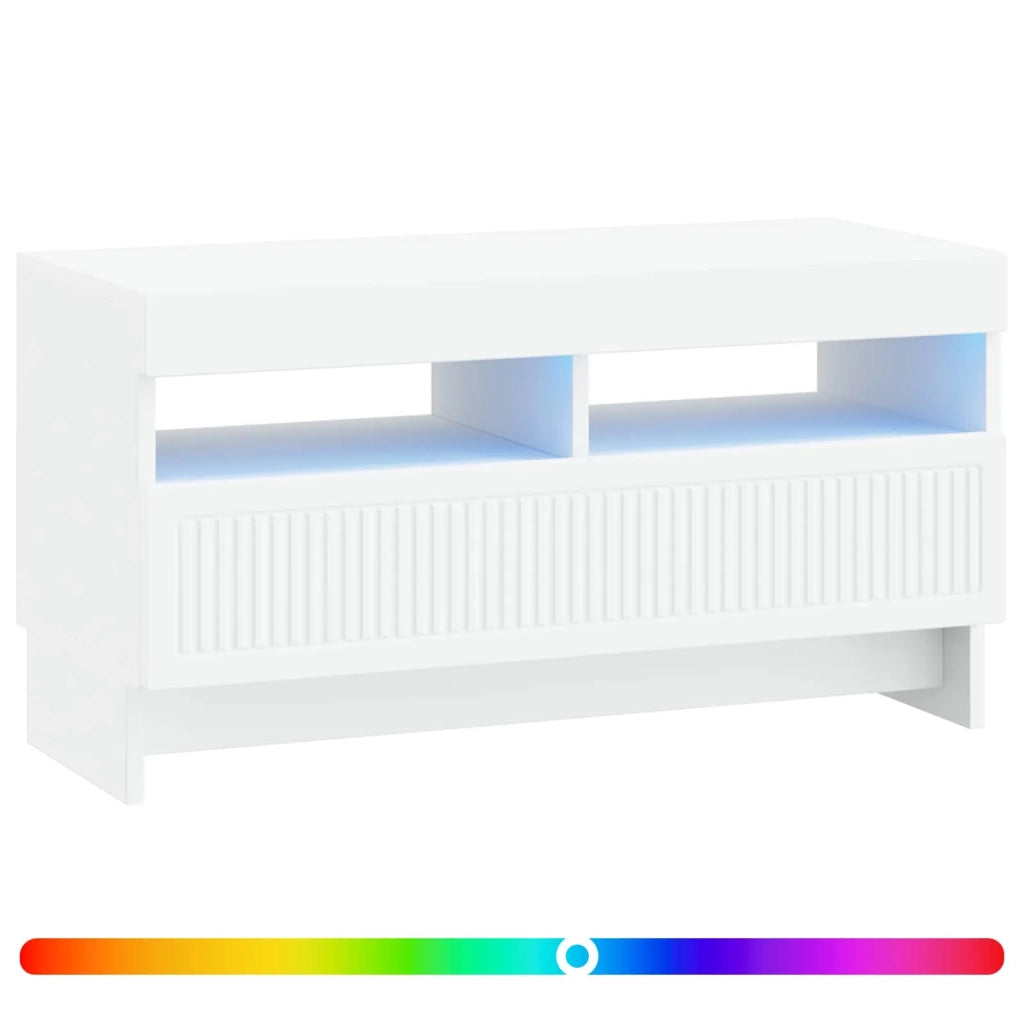 Mobile TV LED ALKMAAR 81 x 35 x 43 cm Bianco 896115