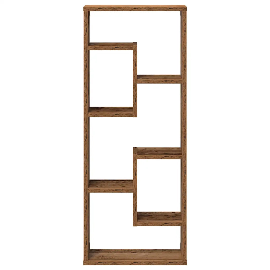 Mensola da parete in legno antico 36x16x90 cm in legno ingegnerizzato 862048