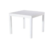 TAVOLO SARDEGNA QUADRATO BIANCO 90/180X90XH74CM - BIACCHI E,