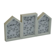 Portafoto muro lucia casette multiplo 3p cm 32x16,5x3