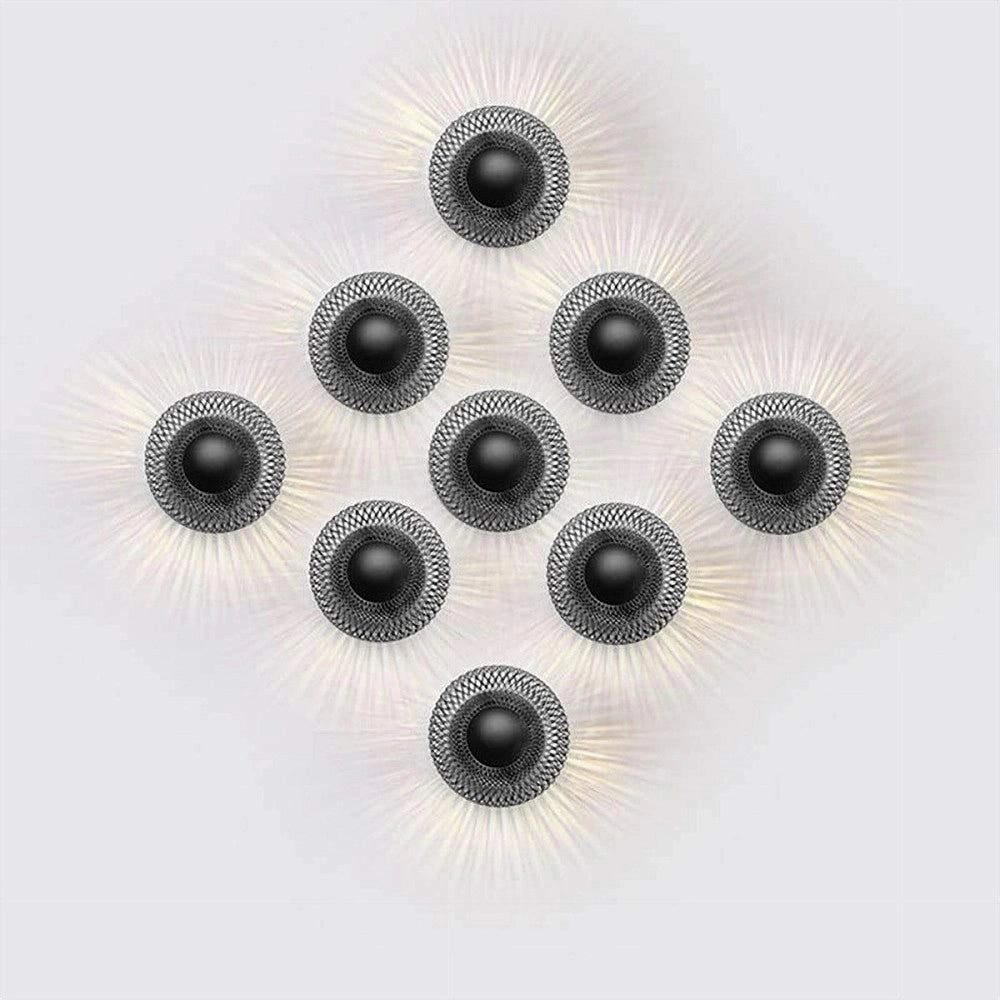 Trade Shop - Applique Da Muro Stile Industriale Lampada Decorativa In Metallo Attacco G9 Aq48 -