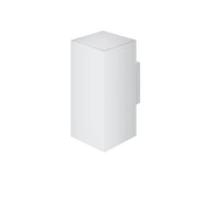 Sunset Applique LED da Parete per Esterni 16W Switch 2700K/3200K/4000K Fascio 40 Gradi IP65 Struttura Quadrata Finitura Bianco Opaco SUNSETSQ16