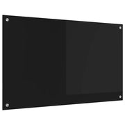 Schienale da cucina Nero 100 x 60 cm vetro temperato CFW2454778