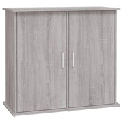 Supporto base per mobiletto acquario mobili Sonoma 81 x 36 x 73 cm legno ingegnerizzato grigio 02_0045094