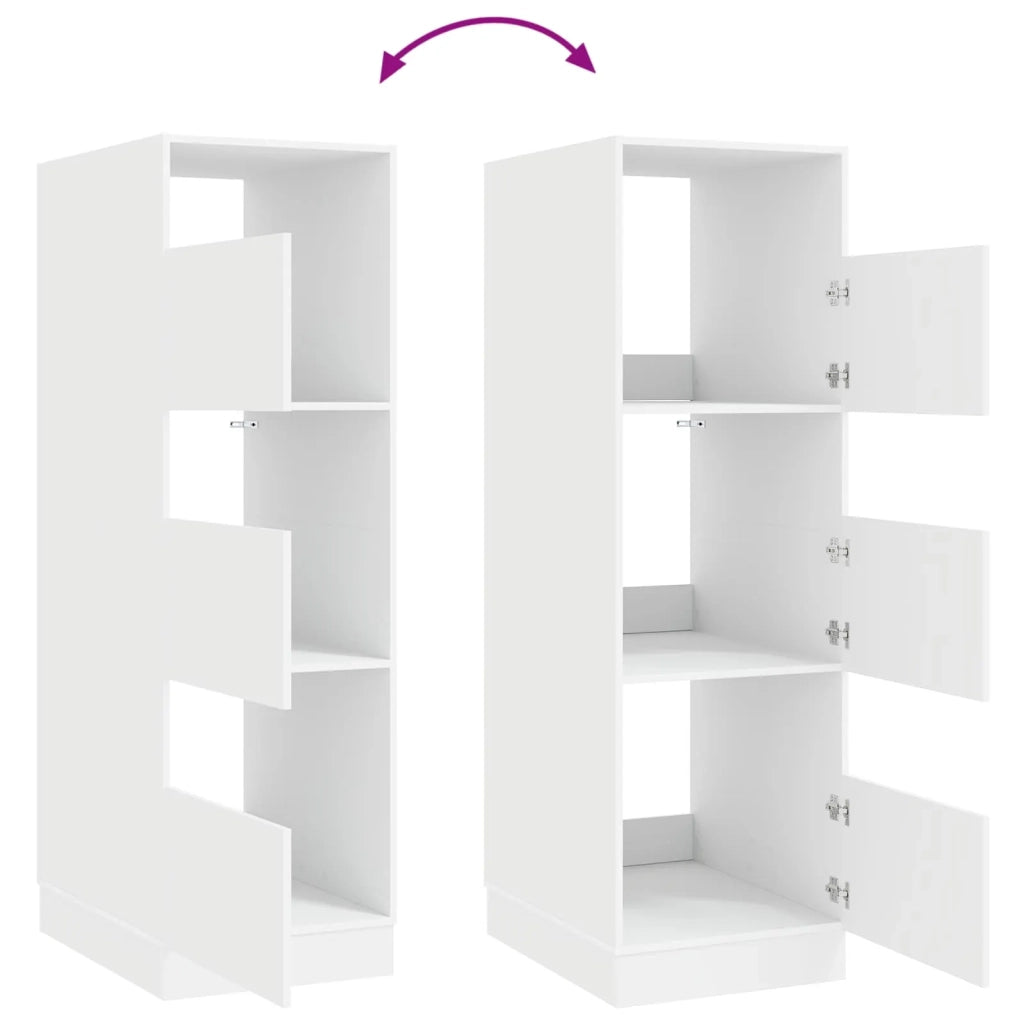 Mobile da lavanderia con archiviazione Bianco Legno multistrato