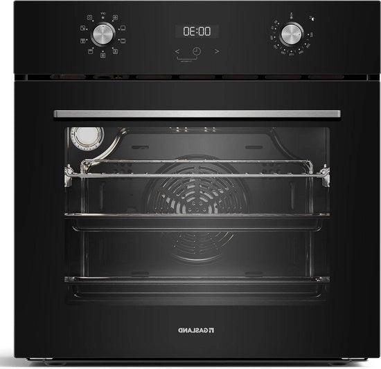 Oven a gas in muratura autonoma con 9 funzioni 70L vetro a triplo e carrello - ES609321DGB