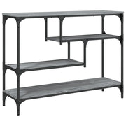 Tavolino Consolle | Tavolo d'Ingresso Grigio Sonoma 100x30x75 cm Legno Multistrato