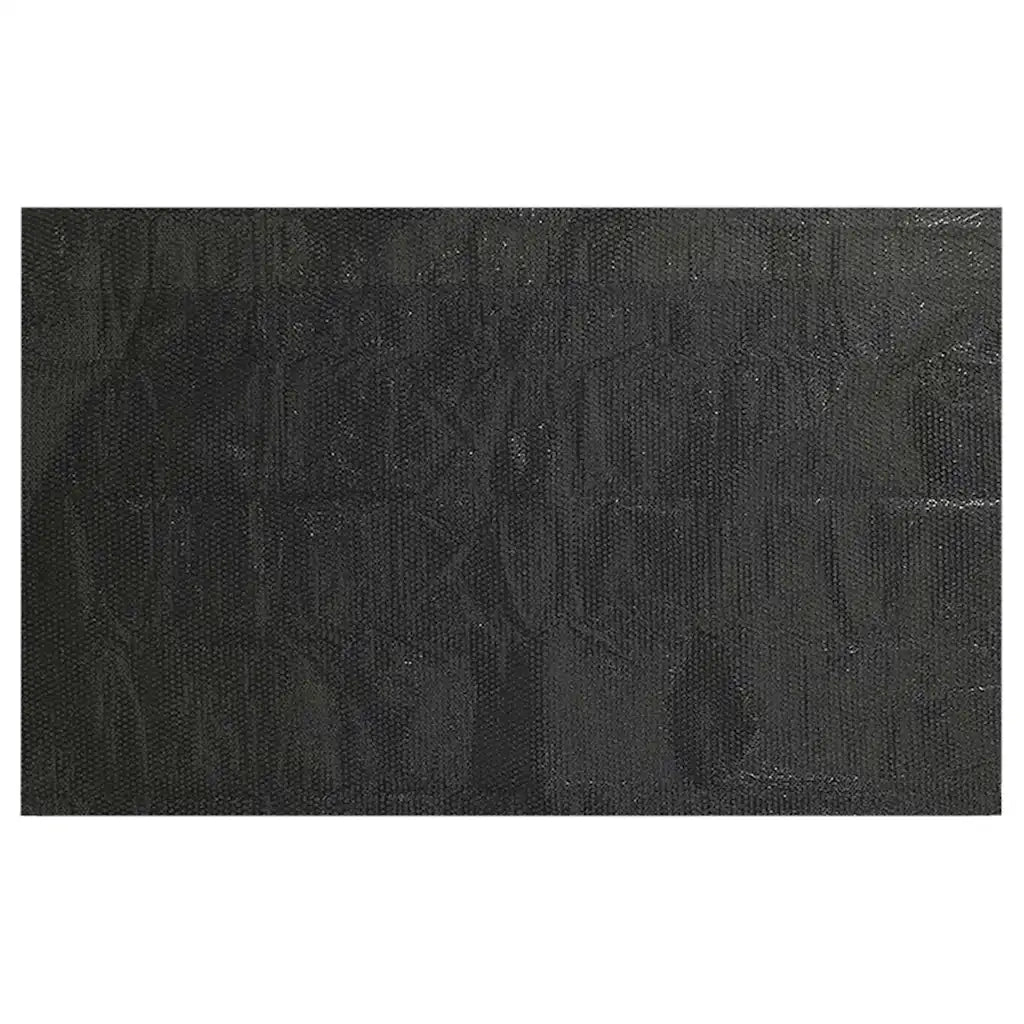 Copripiscina Rettangolare 1200x600 cm in PE Nero CFW2616875