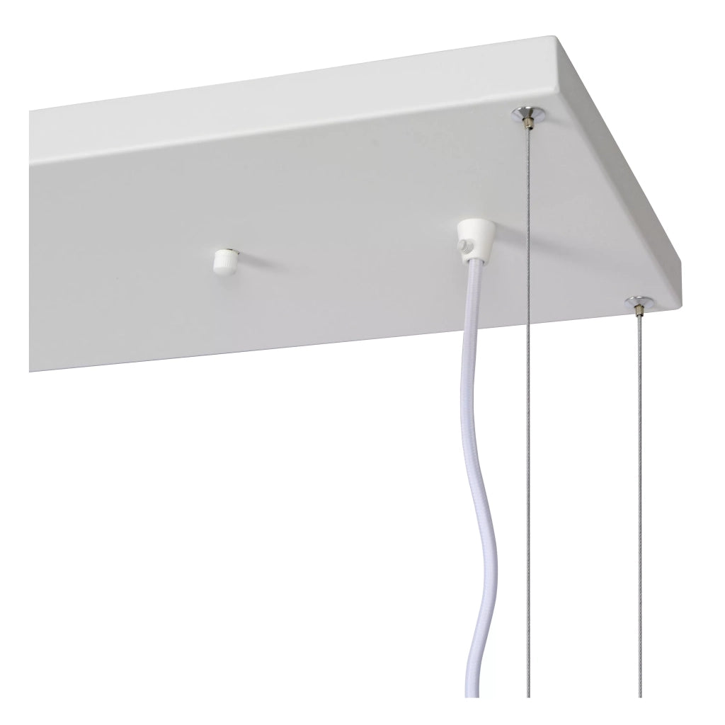 Lampada a sospensione Miravelle Lucide bianca 6xGU10