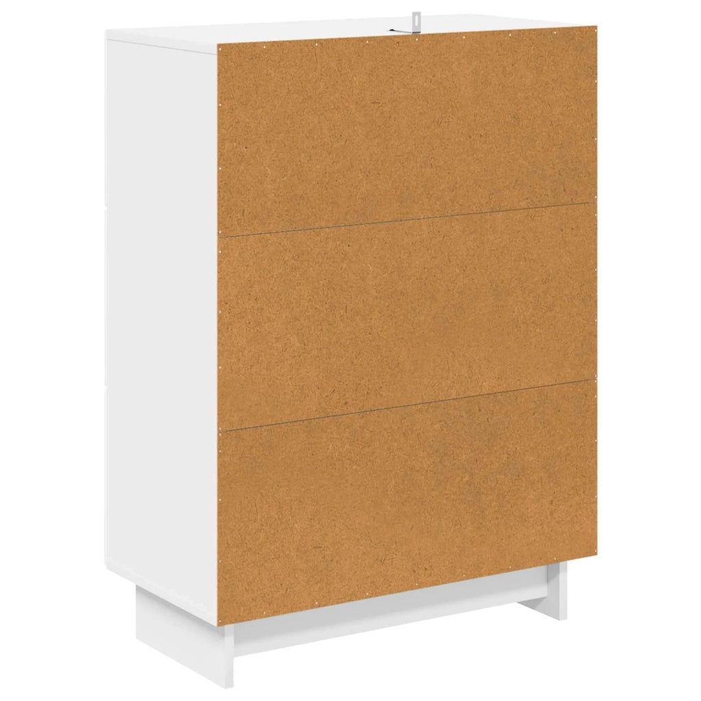 Mobile con Cassetti Bianco Lucido 66 x 34,5 x 90 cm