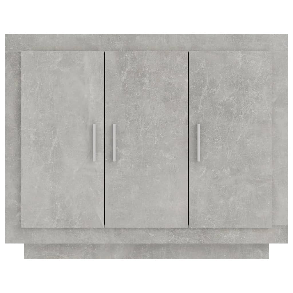 Buffet credenza cassettiera mobiletto mobile contenitore organizer per cucina soggiorno salotto 92 x 35 x 75 cm legno ingegnerizzato grigio 02_0032128