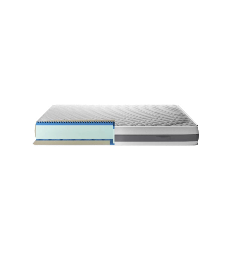 Loto Velvet, Materasso in Memory Foam Multistrato  (90cm X 200cm X 26cm) | Duzzle