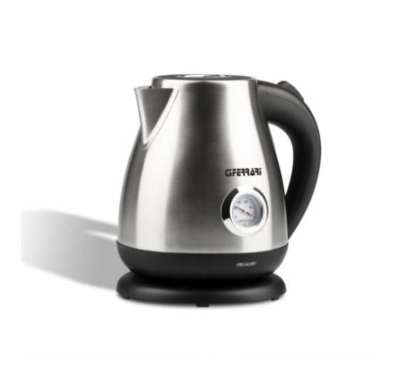 G3 Ferrari Rapido bollitore elettrico 1,7 L 2200 W Nero, Acciaio inox