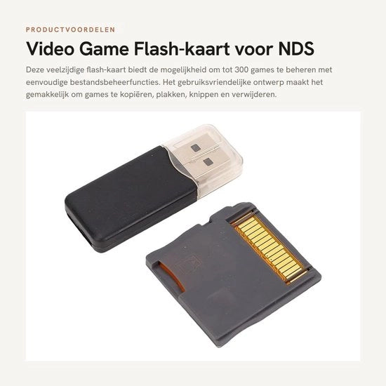 Carta di memoria Flash compatibile con 4G/128G - Gestione dei dati semplice - Opzioni di visualizzazione migliorate - Compatibile con NDSL/NDSI/NDSI XL/2DS/3DS/3DS XL - Carta di gioco