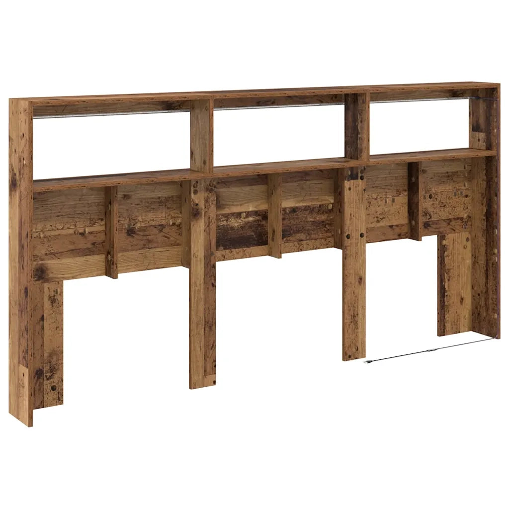 Testiera Legno vecchio 200 x 17 x 102 cm Legno multistrato 886253