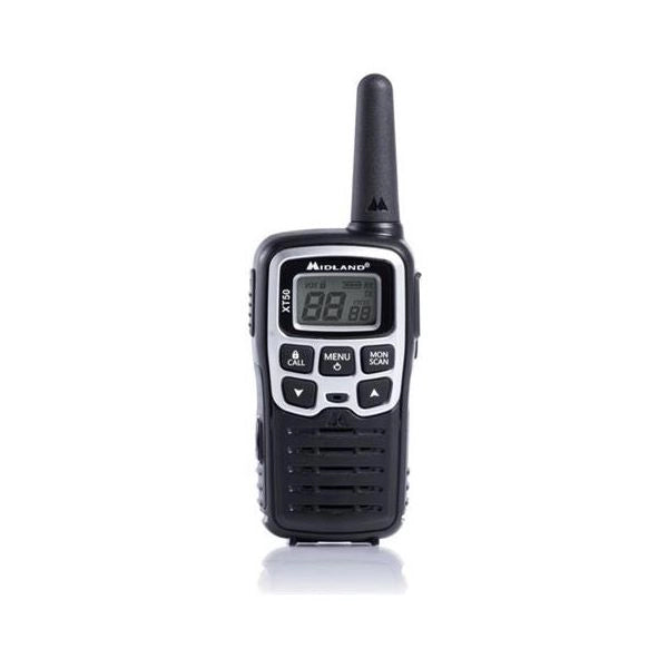 Midland xt50 ricetrasmittente 24 canali 446.00625 - 446.0937 mhz nero, grigio - C1178