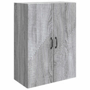 Mobiletto a muro Sonoma grigio 66 x 34,5 x 90 cm 898571