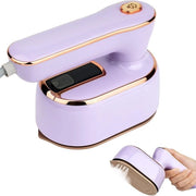 Stiratrice a vapore - 2 in 1 Mini Stiratrice - Pulitore di abbigliamento - Portatile - Manico rotativo