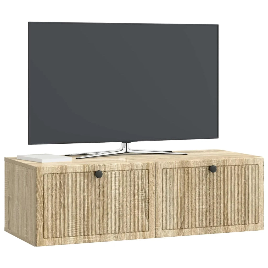 Mobile Porta TV da Muro Rovere Sonoma 98 x 41 x 30 cm