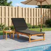 Cuscino per Lettino GEMERT 100% Poliestere Antracite 948596