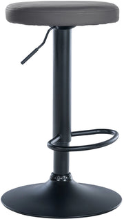 Barhocker Ponte Kunstleder schwarz
