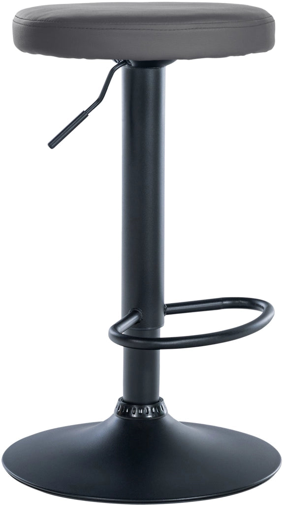 Barhocker Ponte Kunstleder schwarz