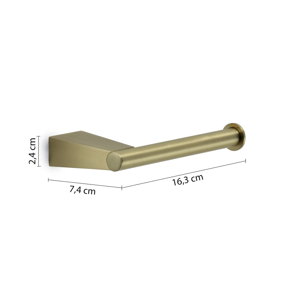 PORTAROTOLO TONALE 17XH3CM ORO MATT.