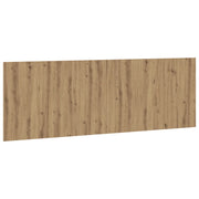 Testiera a Parete-Testata del letto Legno Artigianale 240x1,5x80 cm in Truciolato