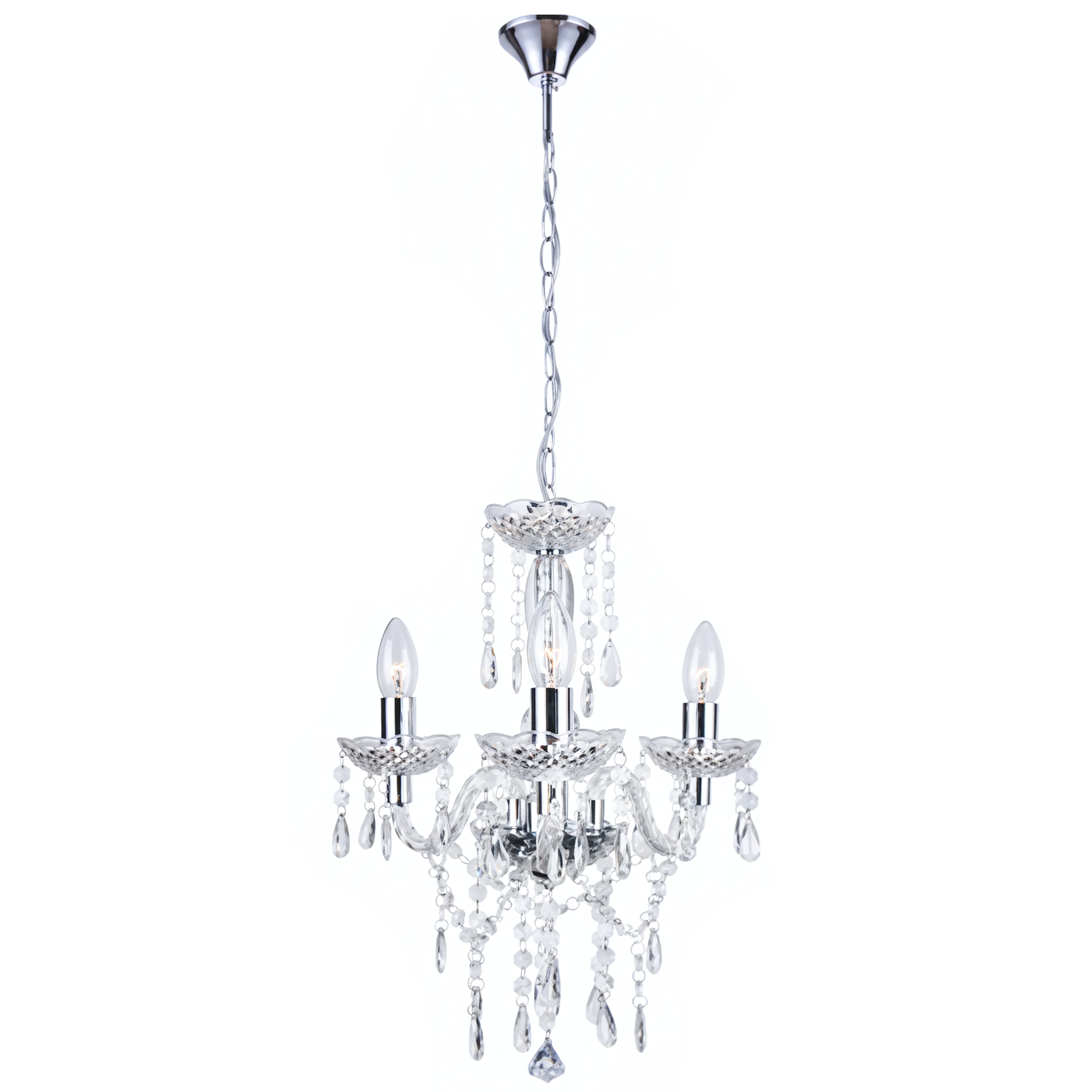 Lampada Da Soffitto Ebt006-3cp Transparent