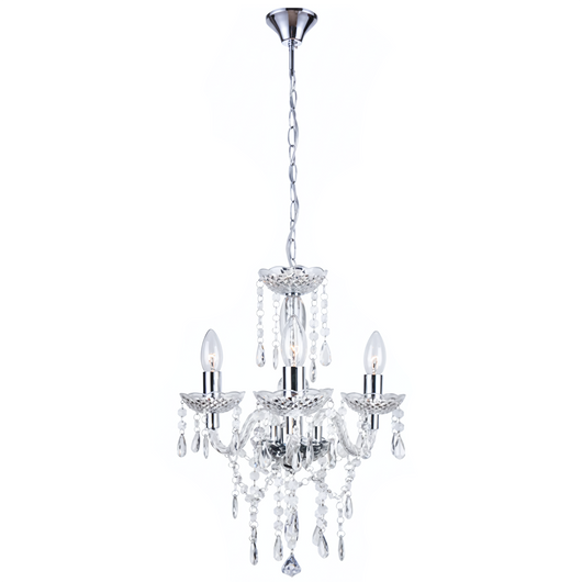 Lampada Da Soffitto Ebt006-3cp Transparent