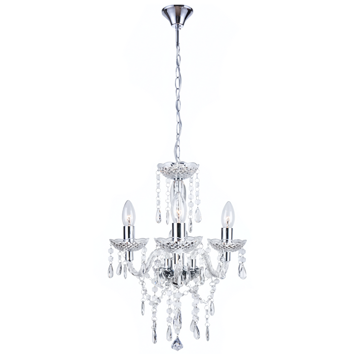 Lampada Da Soffitto Ebt006-3cp Transparent